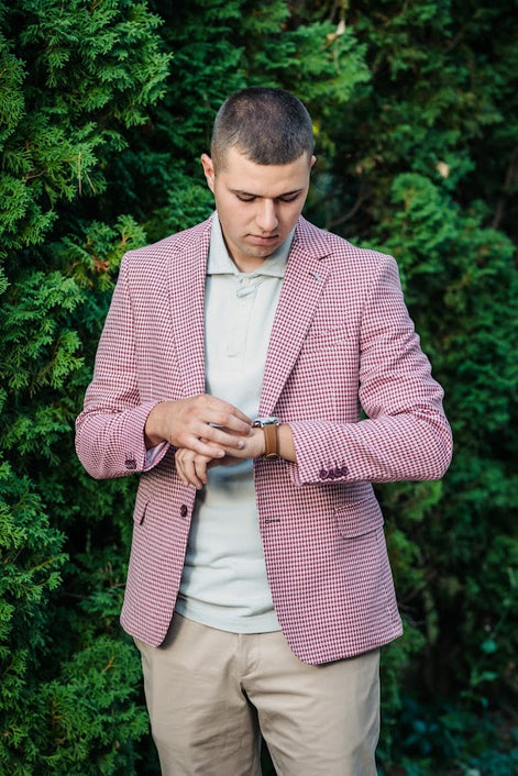 Ленено сако с фино каре Felino