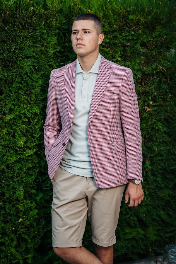 Ленено сако с фино каре Felino