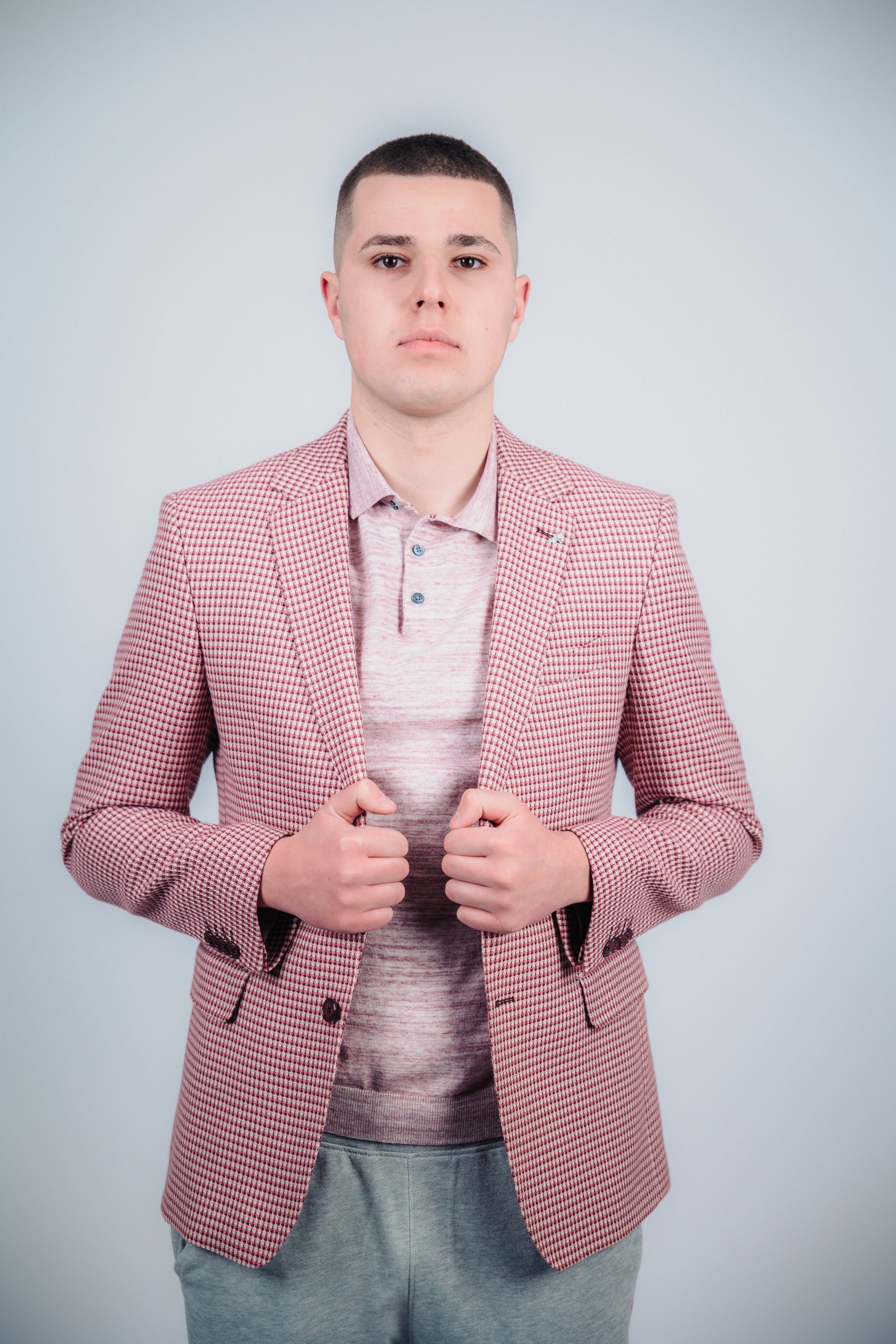 Ленено сако с фино каре Felino