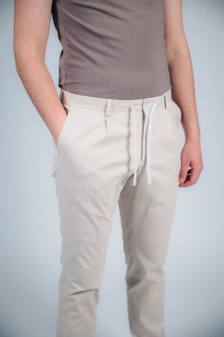 Памучен панталон с връзки Bresso