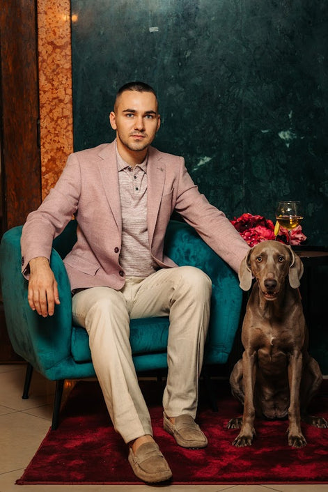 Сако от лен и памук Felino