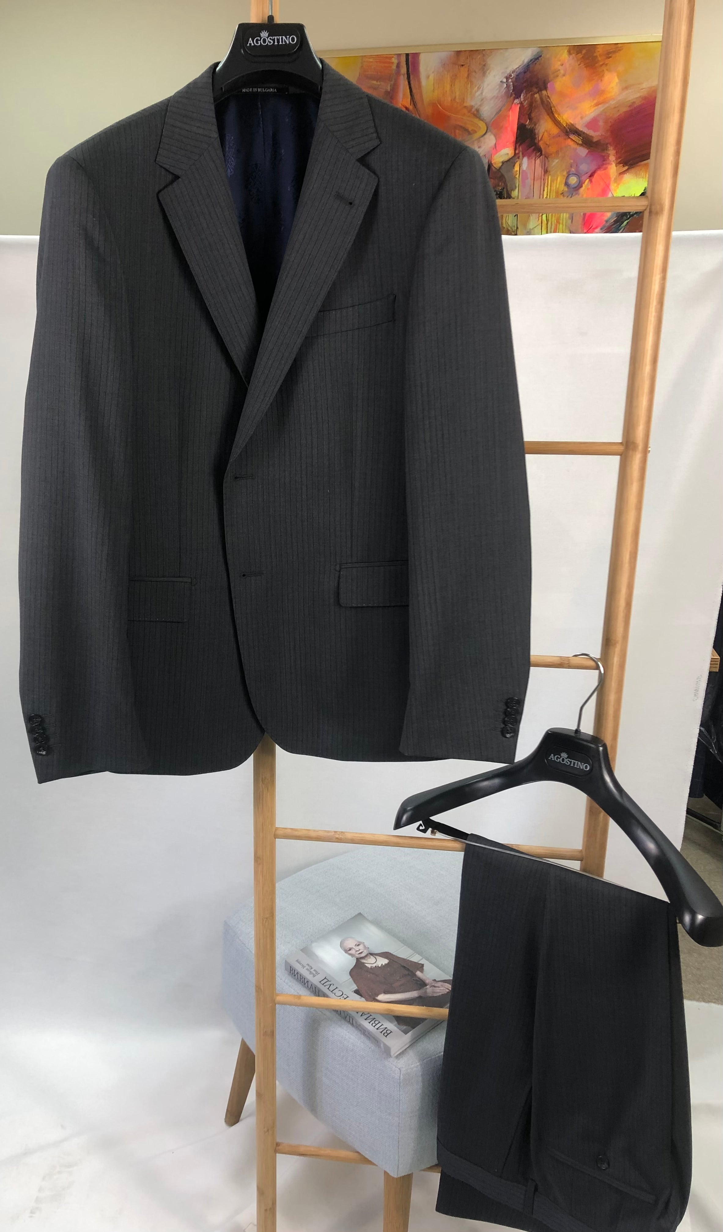 Мъжки костюм – непреходната елегантност на райето