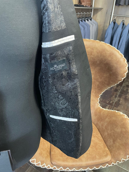 Мъжки черен костюм – премиум качество и безупречен стил К2