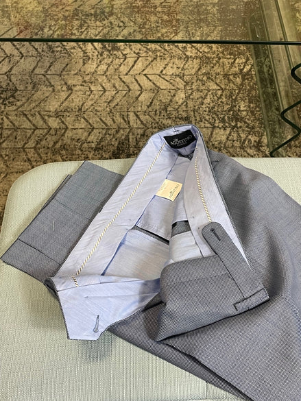 Мъжки светлосин костюм 100% Virgin Wool – лукс и комфорт на ново ниво К3