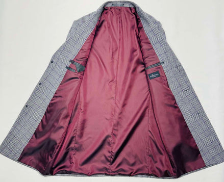 Палто в сиво/лилаво каре